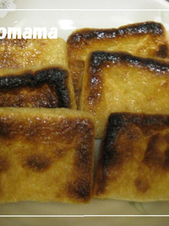カリッと美味しい♬♫焼き油揚げ-レシピのメイン写真