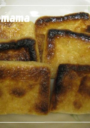 カリッと美味しい♬♫焼き油揚げ-レシピのメイン写真