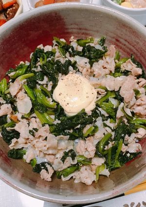 ポパイ丼-レシピのメイン写真
