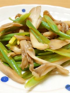 さやいんげんと舞茸のきんぴら風-レシピのメイン写真