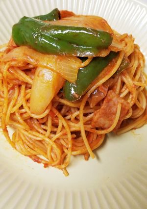 昔ながらのナポリタン-レシピのメイン写真