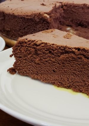 シュワっとチョコスフレケーキ-レシピのメイン写真