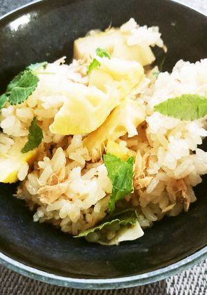 たけのことツナの炊き込みご飯-レシピのメイン写真