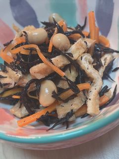 やさしい味つけ ひじき煮-レシピのメイン写真