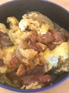 お弁当用☆やきとり缶詰で簡単!親子丼-レシピのメイン写真