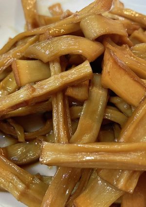 おつまみに最高！ぬか漬け乾燥メンマ醤油味-レシピのメイン写真