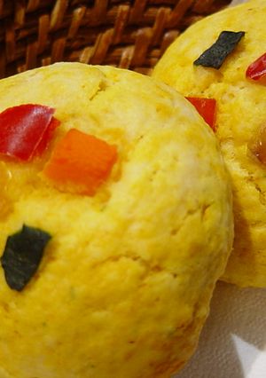 【一日分の野菜入り】かぼちゃのスコーン-レシピのメイン写真