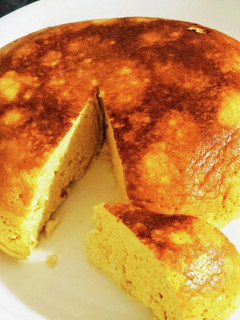 材料3つ!スフレチーズケーキby炊飯器-レシピのメイン写真