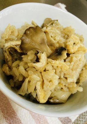 ウチの〜舞茸の炊き込みご飯-レシピのメイン写真