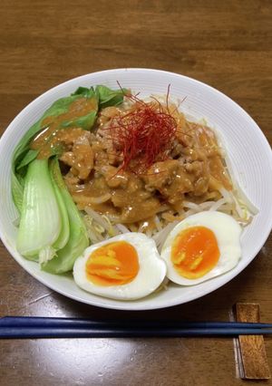汁なし坦々麺-レシピのメイン写真