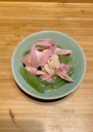 簡単美味しい。刺身こんにゃくナムル！-レシピのメイン写真
