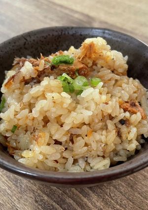 サバ味噌缶で炊き込みご飯-レシピのメイン写真