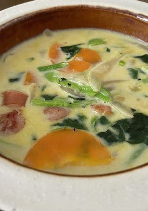 ほうれん草のクリームスープ-レシピのメイン写真
