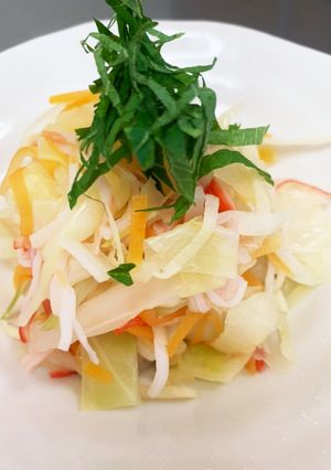 キャベツの酢の物-レシピのメイン写真