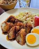 さくトロ☆玉ねぎの豚肉巻きフライ