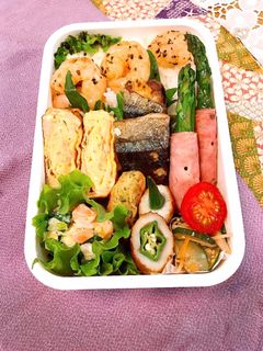 5月4日火曜日♡パートナーのお弁当♡-レシピのメイン写真