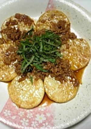 ★大根と挽肉の照焼ｽﾃｰｷ★-レシピのメイン写真