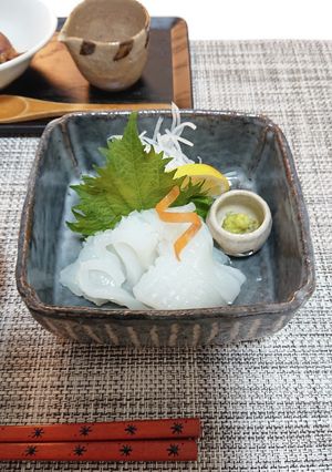やりいかのお造り-レシピのメイン写真