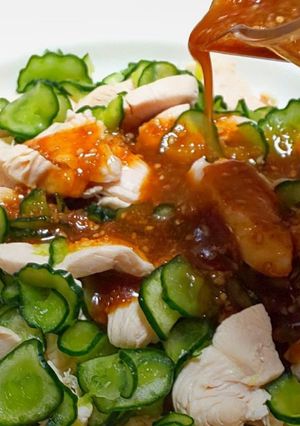ソースが美味しい!棒々鶏-レシピのメイン写真