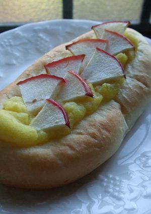 スイートポテトアップル パン-レシピのメイン写真