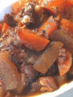 激ウマ☆牛すじワイン煮☆作り置きおつまみ-レシピのメイン写真