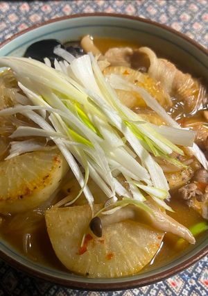 豚バラ麻辣湯大根-レシピのメイン写真