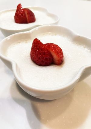 超簡単♡ムースっぽいいちごプリン-レシピのメイン写真