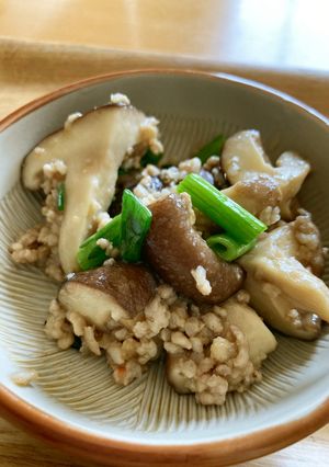 マーボー椎茸-レシピのメイン写真
