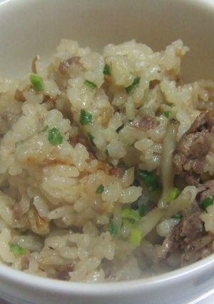 ✿ฺ 牛肉とごぼうの炊き込みご飯✿ฺ-レシピのメイン写真