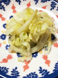 レンジで!キャベツの白ワイン蒸し-レシピのメイン写真