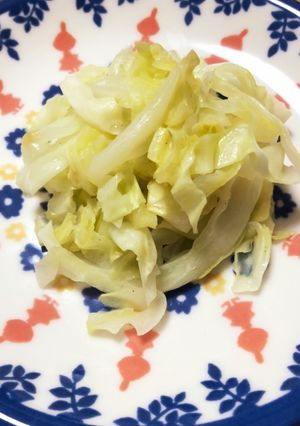 レンジで！キャベツの白ワイン蒸し-レシピのメイン写真