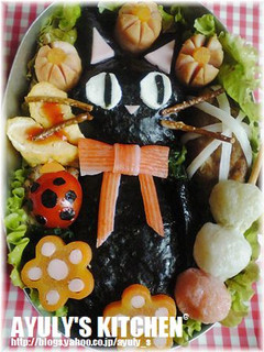 *黒猫ジジ弁当*キャラ弁*-レシピのメイン写真
