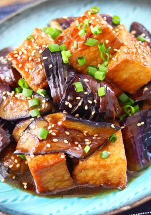 15分時短メイン！厚揚げとナスの甘辛炒め-レシピのメイン写真