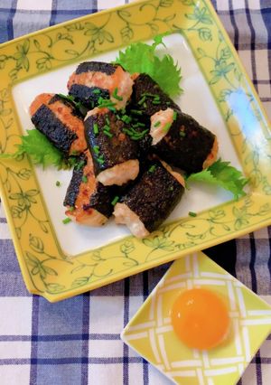 海苔巻きつくね焼き-レシピのメイン写真