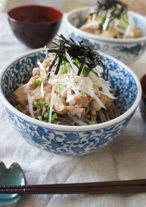 冷たい鶏そば＊ピリ辛ラー油-レシピのメイン写真