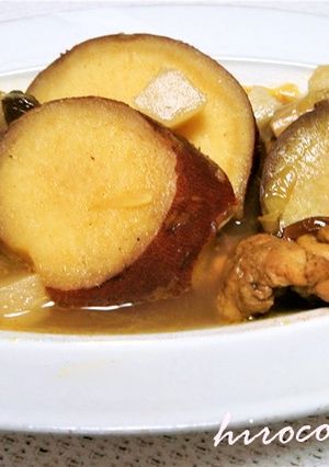 さつまいも＆チキン☆パイナップルカレー煮-レシピのメイン写真
