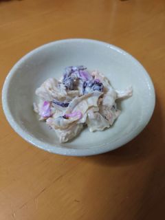 ホタテのしば漬けタルタル和え-レシピのメイン写真