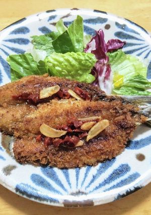 アンチョビソースで鰯のパン粉焼き-レシピのメイン写真