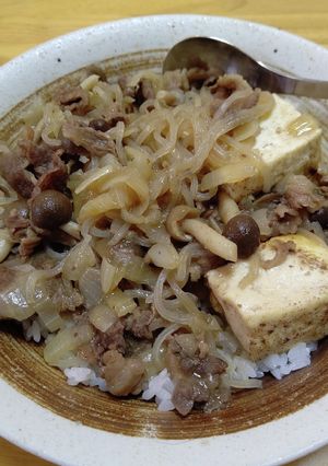 超簡単 特製牛丼-レシピのメイン写真
