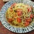 トマトの冷製カッペリーニ。(o^^o)♪