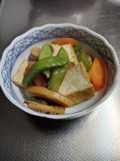 厚揚げとたけのこの煮物-レシピのメイン写真