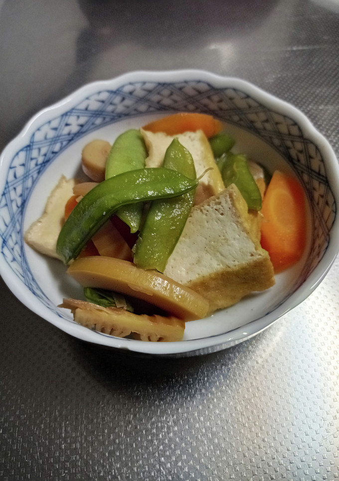 厚揚げとたけのこの煮物-レシピのメイン写真