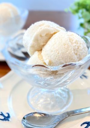 生クリーム•卵不使用✨ミルクアイス✨-レシピのメイン写真