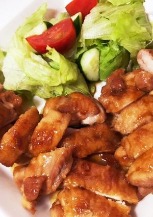 照り焼きチキン-レシピのメイン写真