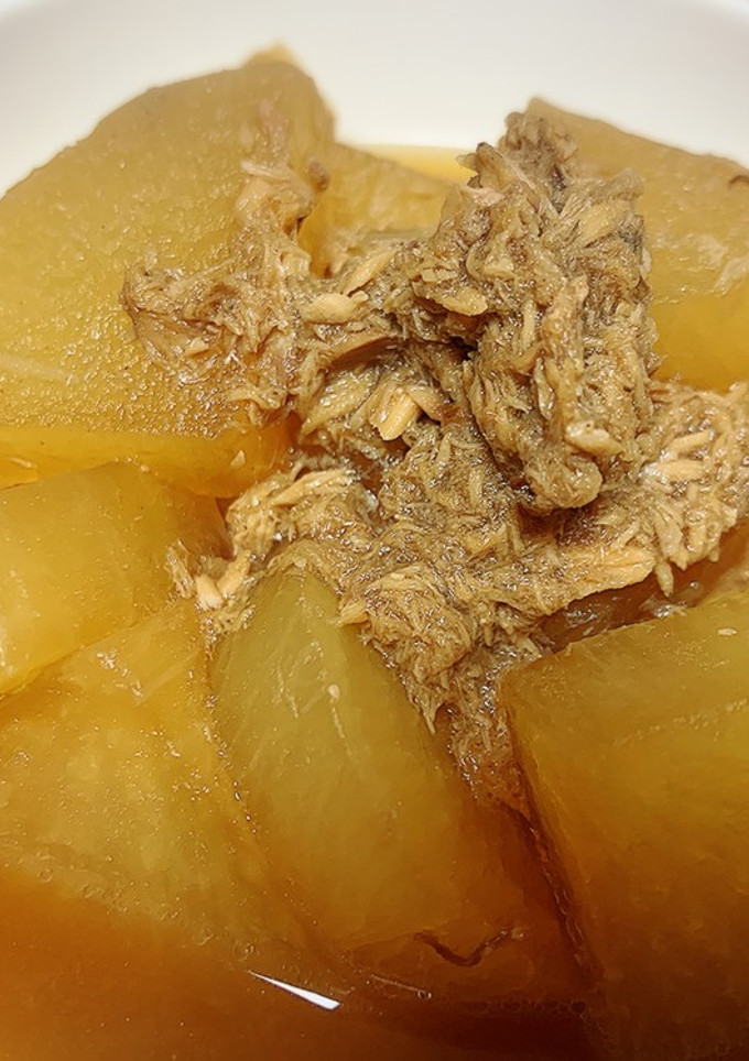 大根とツナ缶の煮物-レシピのメイン写真