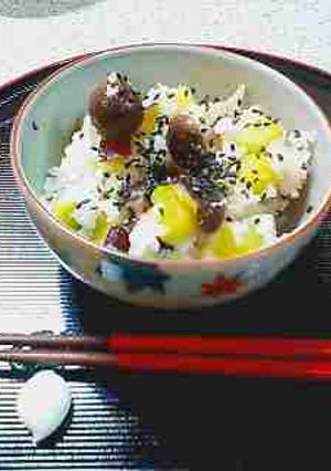 栗よりうまい★さつま芋としめじの生姜ご飯-レシピのメイン写真