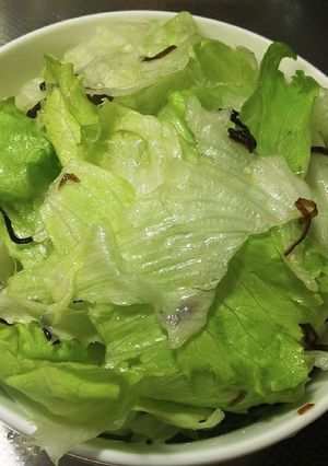 やみつき！おつまみレタス〜レタス消費〜-レシピのメイン写真