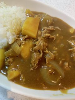 さつまいも カレー 簡単 今夜のおかず-レシピのメイン写真