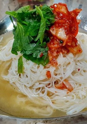 素麺で作るさっぱり美味しいククス-レシピのメイン写真