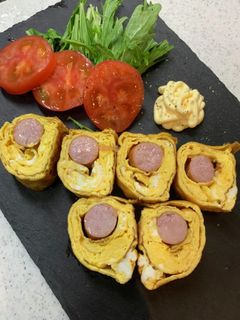 卵焼き ソーセージ -レシピのメイン写真